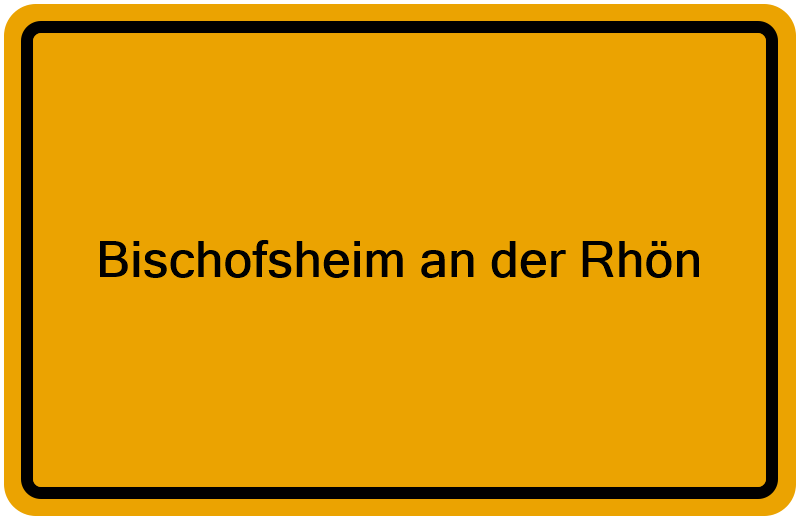 Handelsregister Bischofsheim an der Rhön